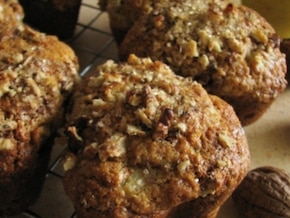 Muffinki piernikowe z jabłkami