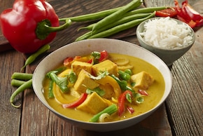Tofu w rajskim curry