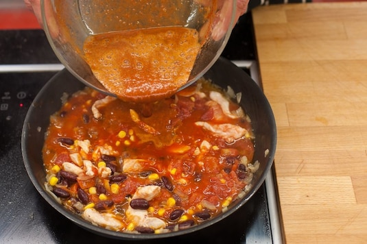 Chili con carne z kurczaka - Krok 4