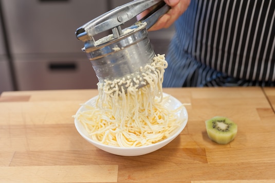 Lodowe spaghetti waniliowe z kiwi - Krok 2