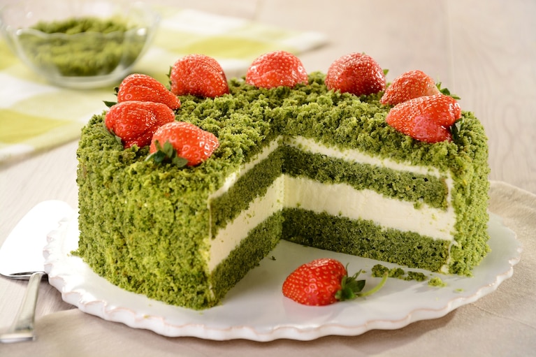 Przepis na Tort leśny mech Tort leśny mech