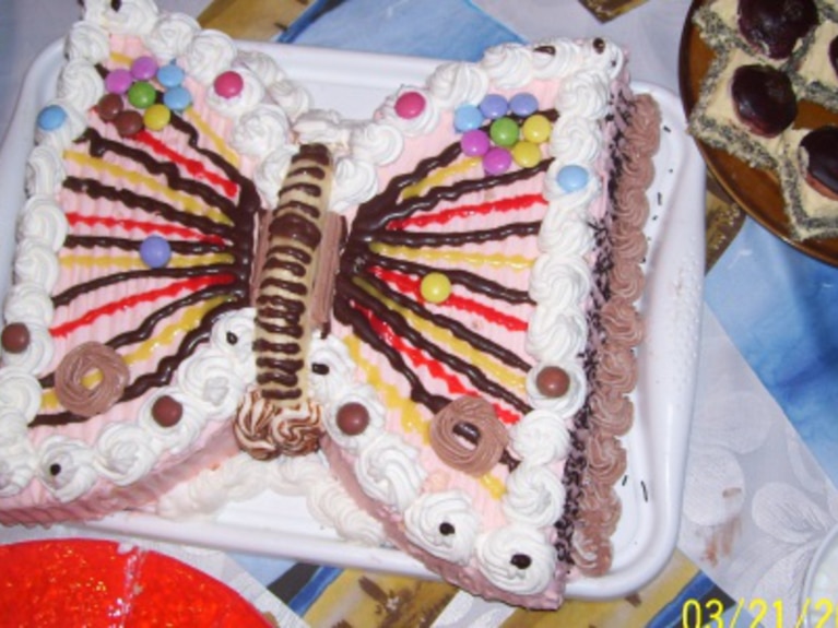 Przepis na Tort motylek Tort motylek
