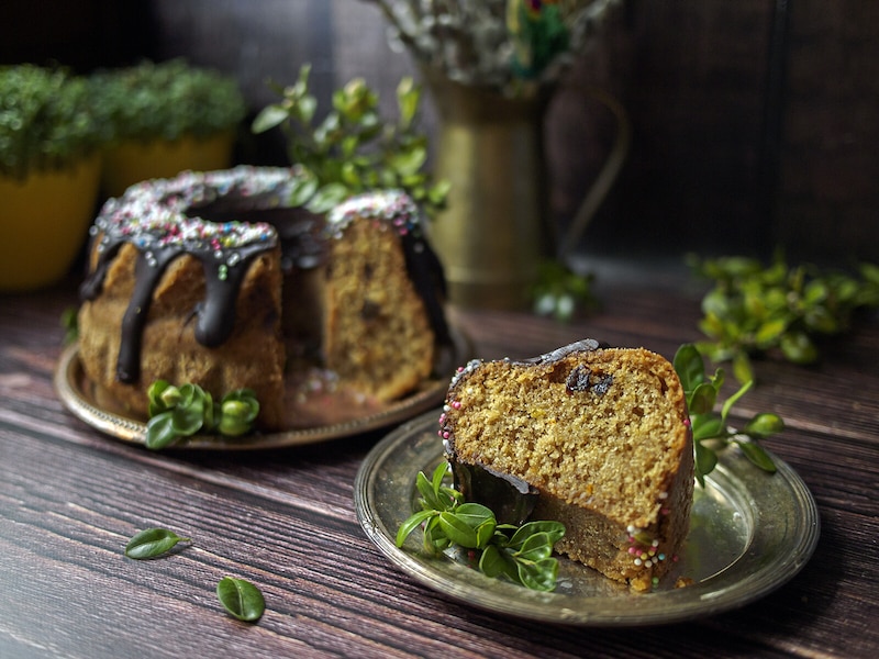 Wegańska babka majonezowa