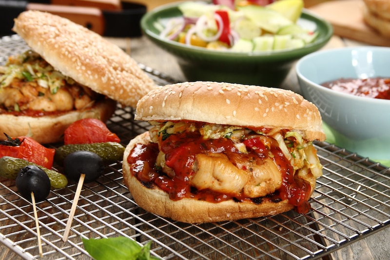 Burgery drobiowe