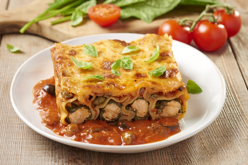 Cannelloni z łososiem