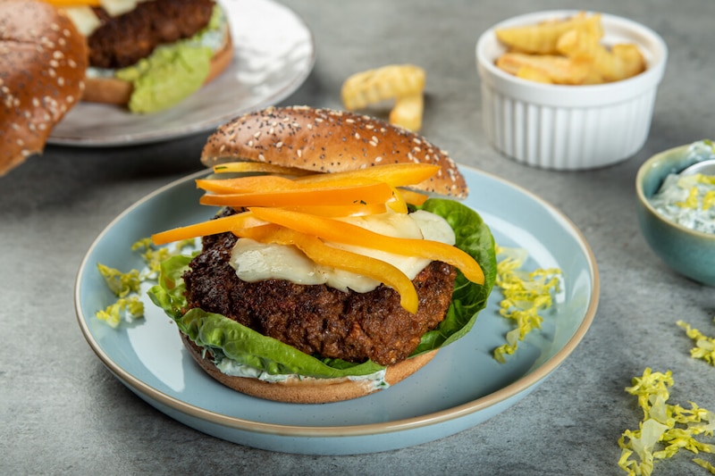 Burger po grecku