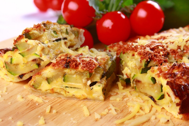 Quiche z cukinią